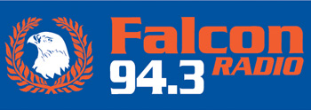 Afbeelding van logo Falcon Radio 94.3 FM op radiotoppers.net.